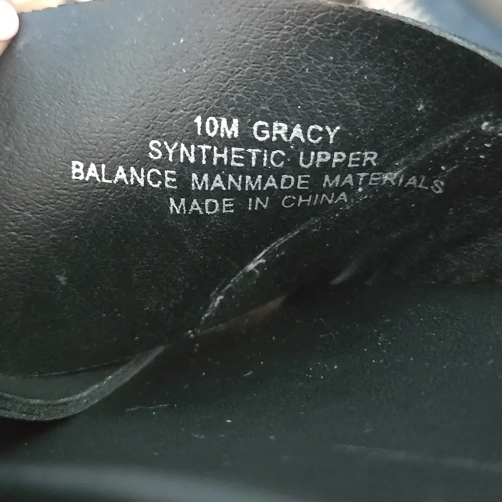 DOLCE VITA Gracy Platform Strap Footbed Sandals In Black Size 10